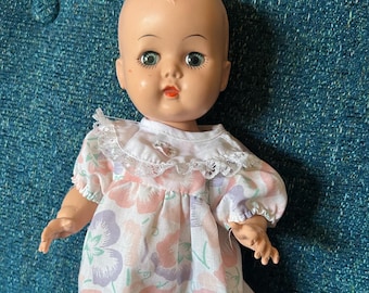10 ainch Unmarked Hard Plastic Walking Doll