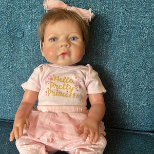 19 Inch All Vinyl Reborn Baby Girl Doll