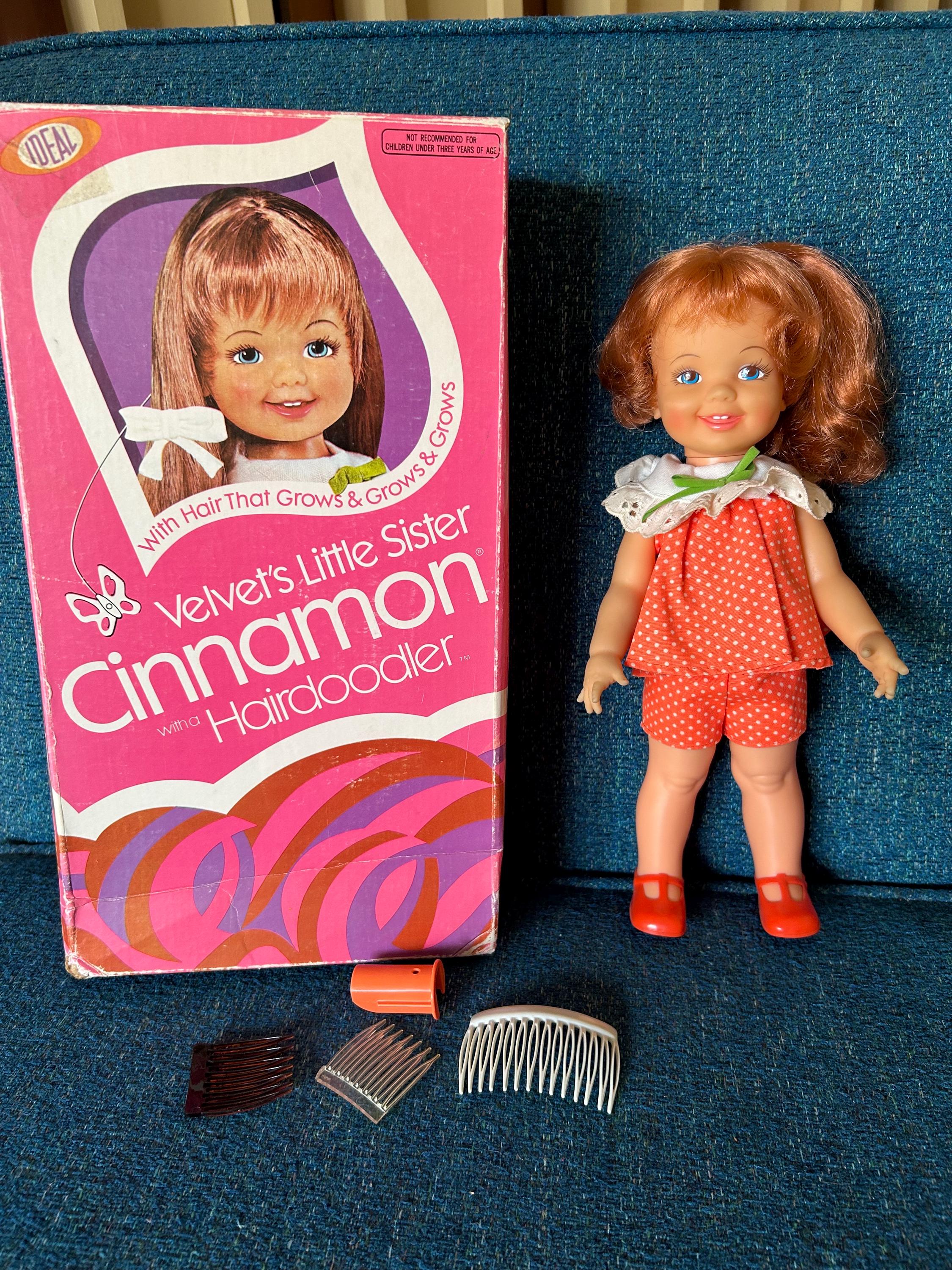 Velvet's Little Sister Cinnamon with a Hairdoodler Doll