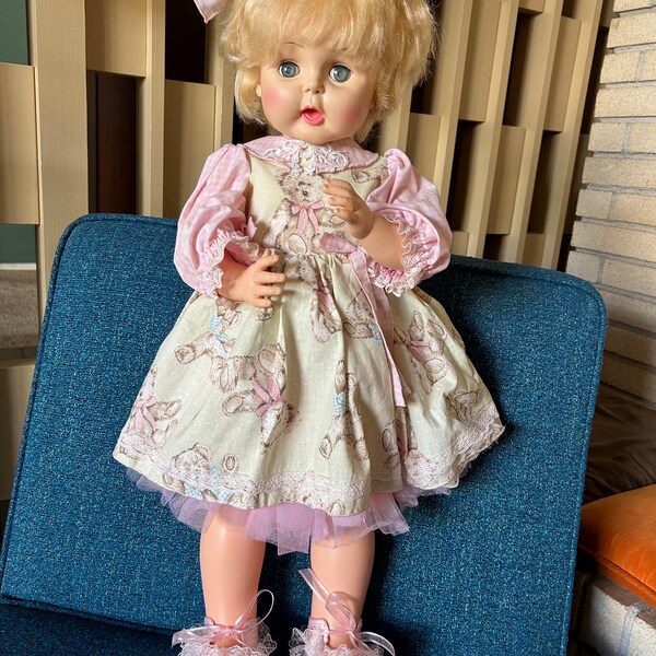 RARE POUPÉE VINTAGE horsman doll an 55 de 50 cm