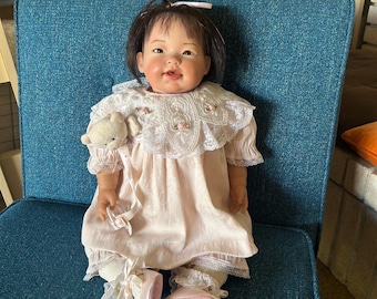 Beautiful 24 Inch Reborn Asian Berenguer Baby Doll
