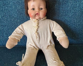 12 Inch 1969 Kitten-Face Huggums doll