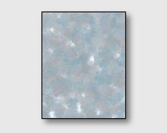 Abstract Printable Art, PRINTABLE Wall Art, Modern Wall Print, Clouds