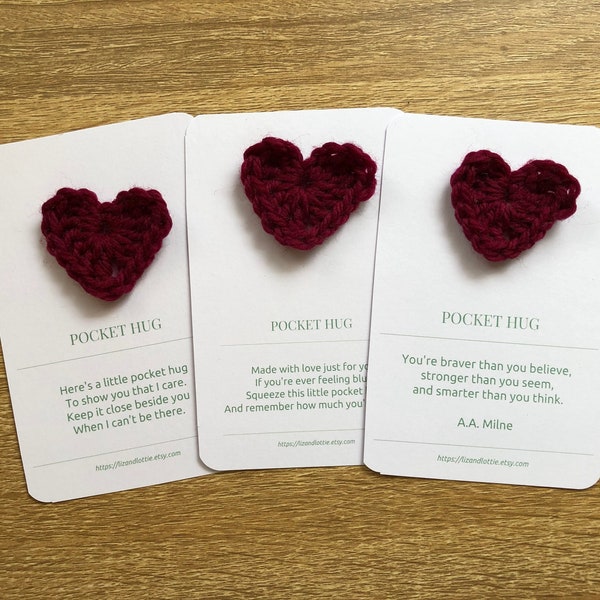 Pocket Hug Etsy Australia