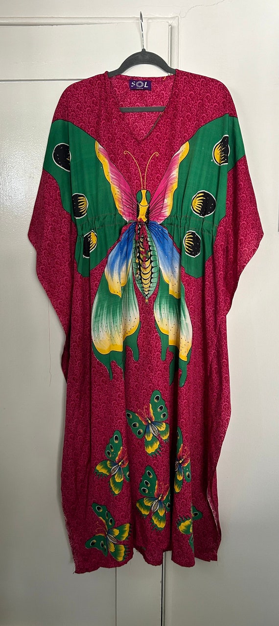 Colorful Butterfly Kaftan