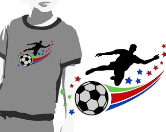 Soccer Embroidery Design, Soccer Ball Embroidery, Soccer Player Embroidery, Sport Embroidery, Soccer Gift, Soccer Coach Gift, Digital Art