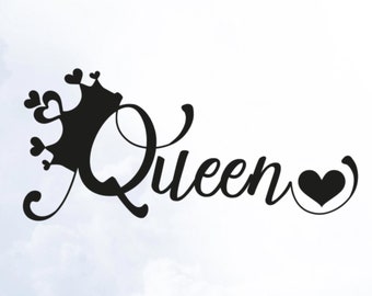 Queen Crown SVG, Birthday Princess SVG, Sayings For Princess Cutting File