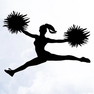 Cheerleading Embroidery Design, Cheer Embroidery, Cheerleader Dance Sport Digital Designs For Embroidery Machines