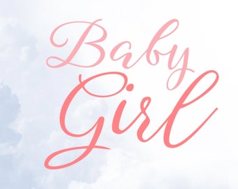 Baby Mädchen SVG Datei, Kinder Spruch Schneidemaschine Datei, Sprüche Digital Designs für Cricut und Silhouette Schneidemaschinen