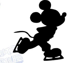 Schaatsen Mickey Mouse Etsy