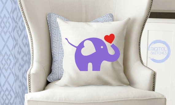 Baby Elephant Svg, Elephant SVG Designs, Elephant Clipart, Cute Elephant Svg, Vector Graphics, Animals SVG, Home Decor, Digital Download
