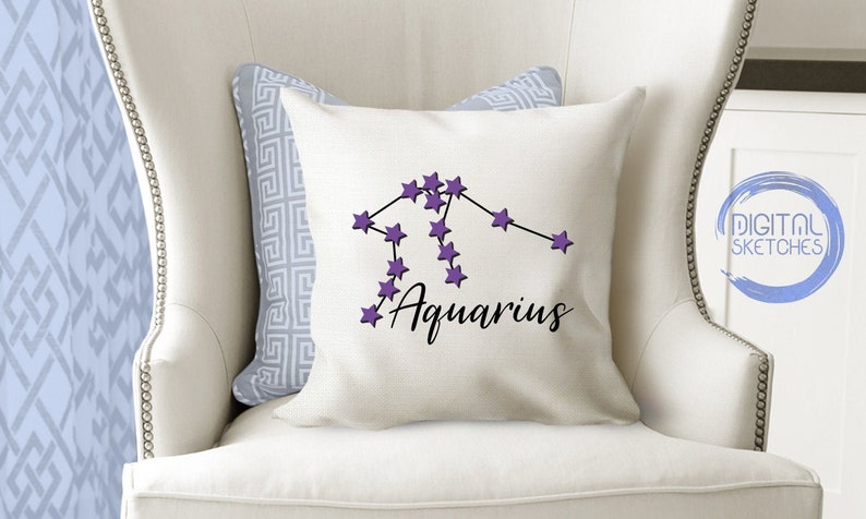 Download Aquarius Constellation Zodiac SVG Aquarius Clipart Zodiac ...