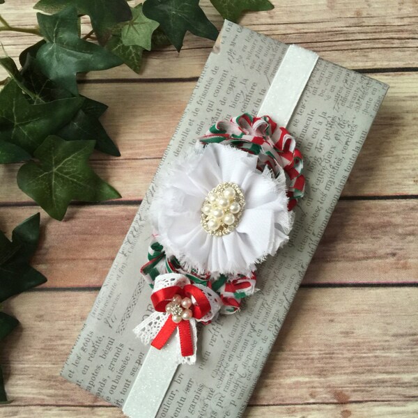 Christmas Headband Baby, Christmas Headband Bow, Holiday Headbands, Baby Headband Christmas, Headbands for Babies, Christmas Baby Girl Set