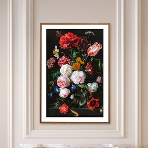 Modern Victorian Wall Art, Victorian Wall Decor, Floral Wall Art ...
