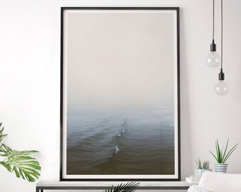 Minimalist wall art, Surf art, Ocean Wave Wall Art, Zen Wall Art, Spa Decor, Calming Wall Art, Surf Wall Art, Ocean Wall Art Photography