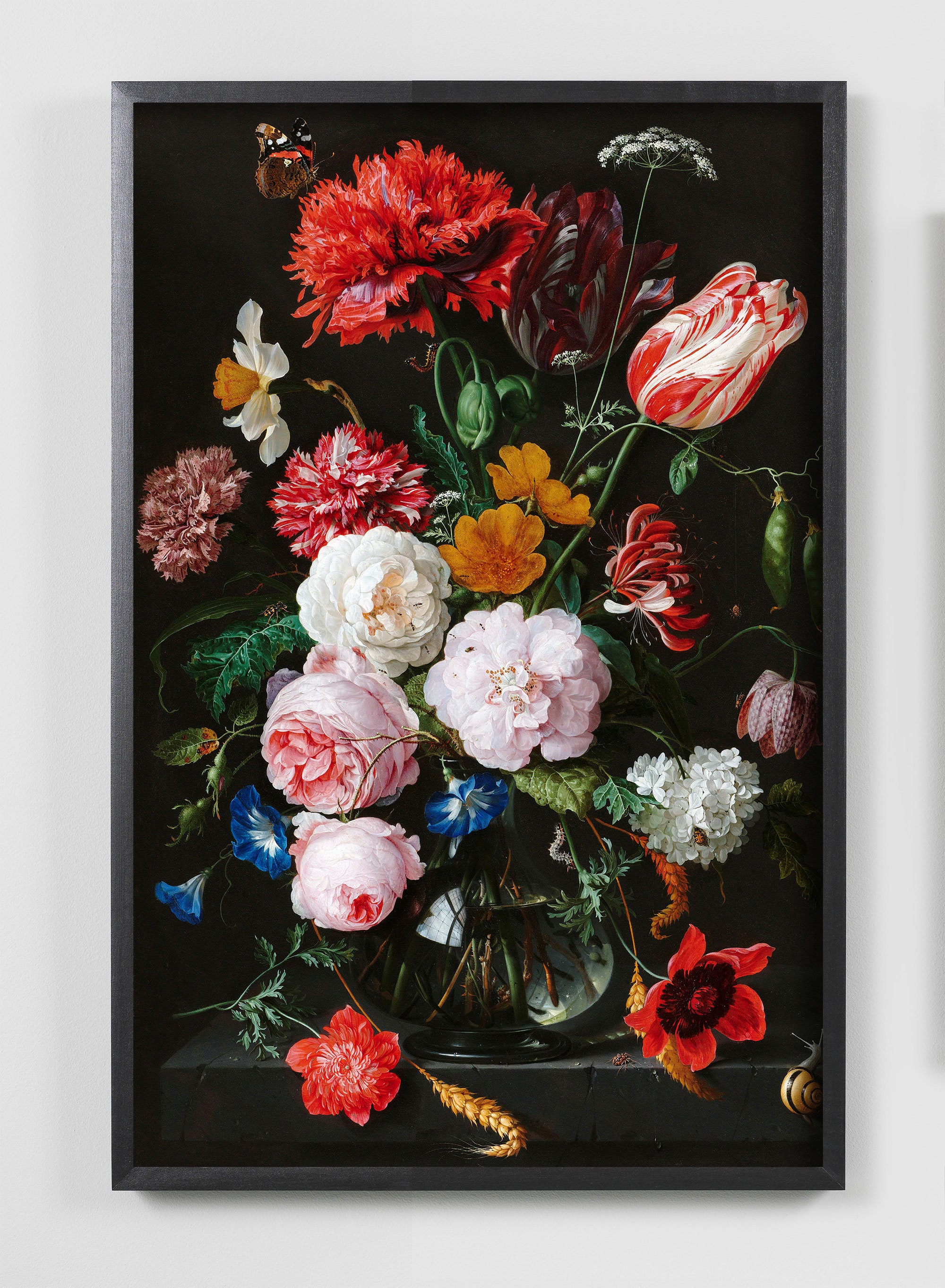 Modern Victorian Wall Art Victorian Wall Decor Floral Wall Etsy