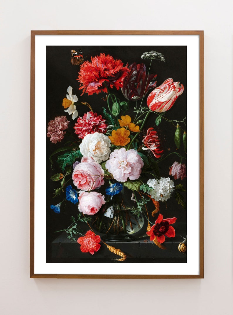 Modern Victorian Wall Art Victorian Wall Decor Floral Wall - Etsy