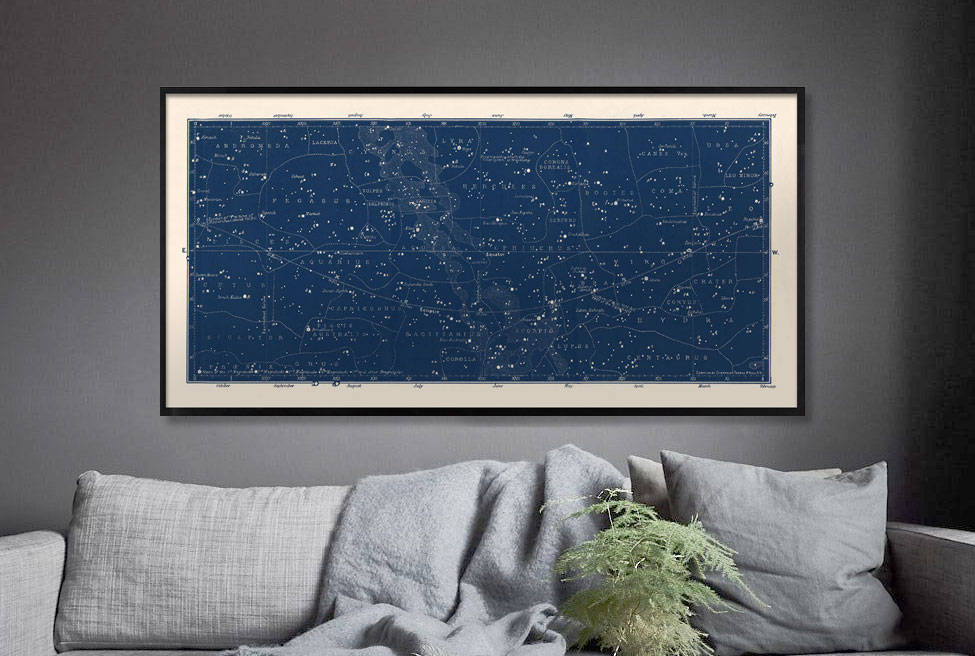 Blue Star Map Star Map Print Constellations Chart Print Etsy blue-star-map-star-map-print-constellations-chart-print-etsy