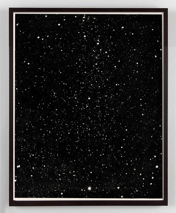 Astronomy Of The Stars In Black And White