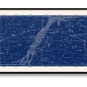 Constellation Print Set, Unframed, Constellation Map Set of 2, Constellation Poster Set, Star Map Set, Star Chart, Astronomy Poster image 7