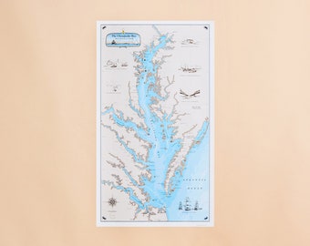 Original Chesapeake Bay Map