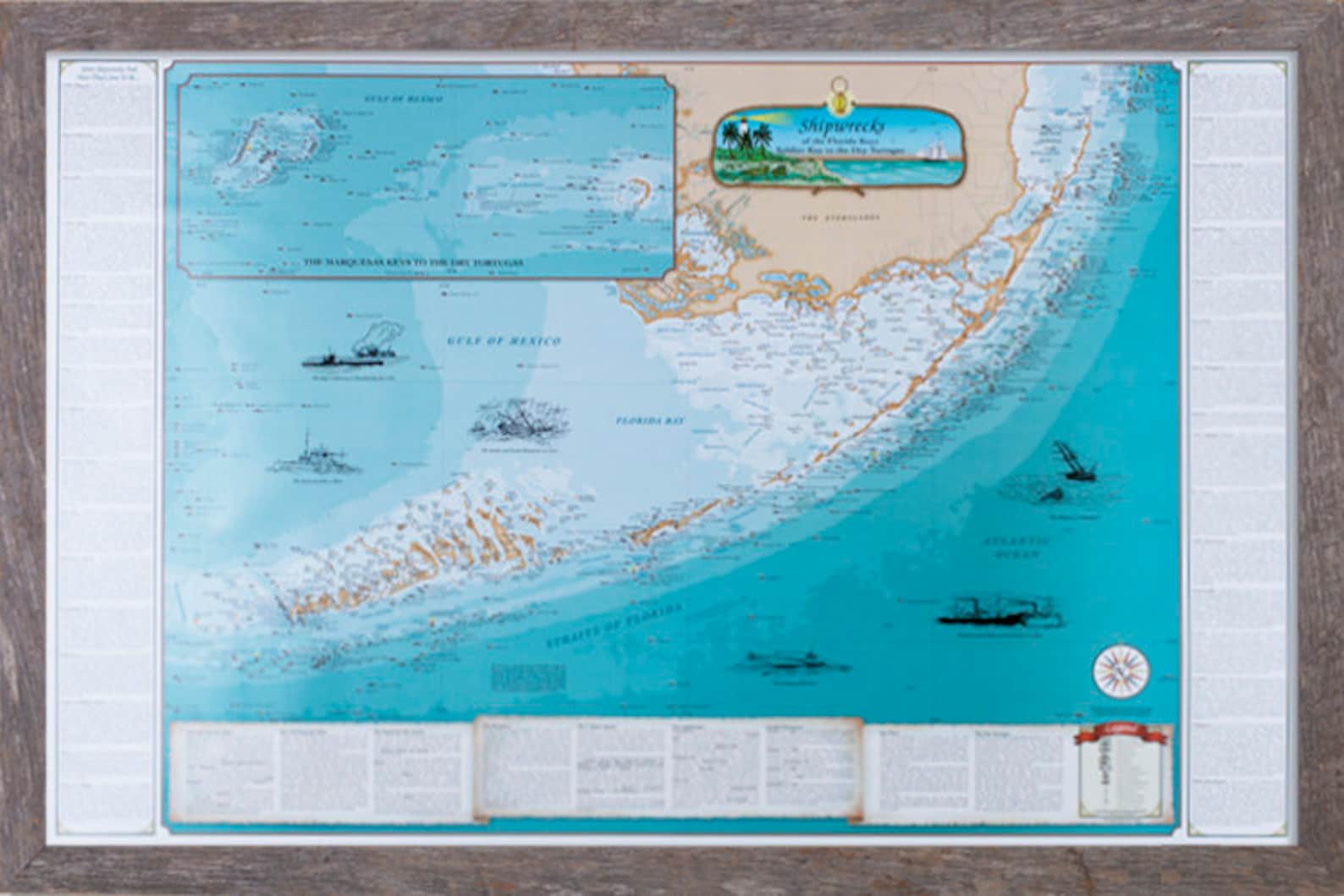 Florida Keys Shipwreck Map Soldier - Il 1588xN.2249530739 9gb7 