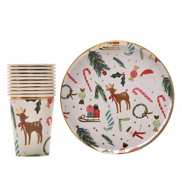 Christmas Plate Etsy