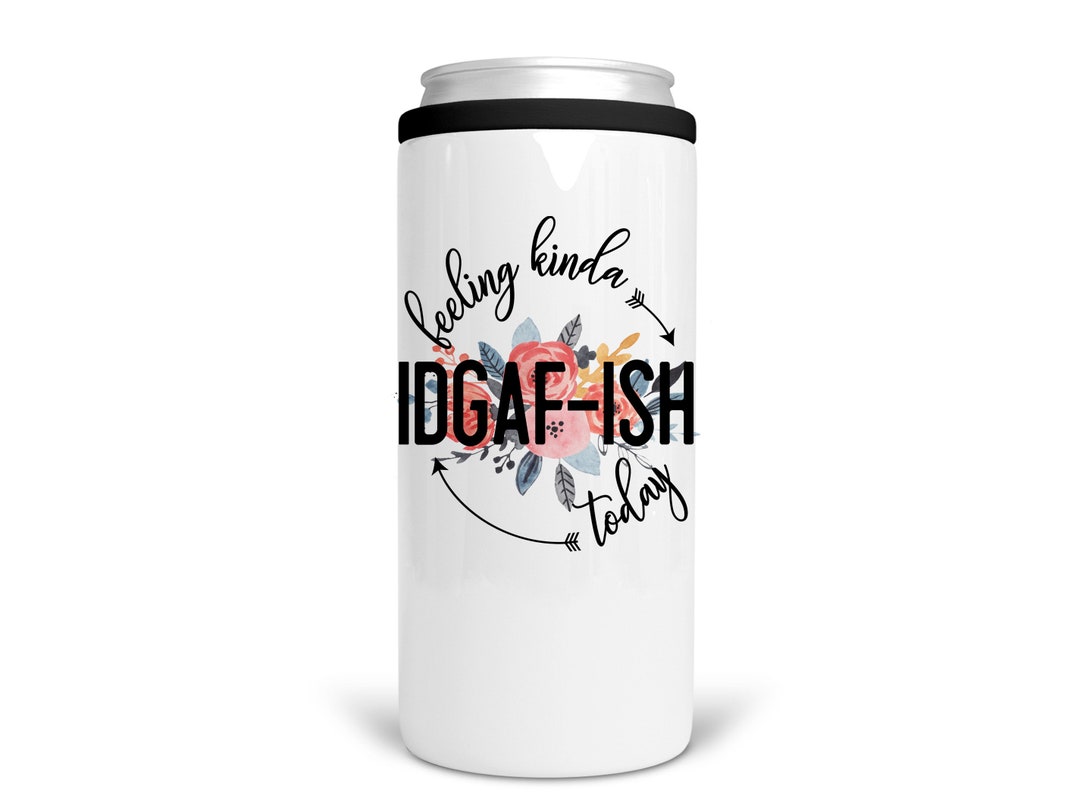 Personalized Skinny Can Cooler Stainless Steel Insulated Cooler Seltzer