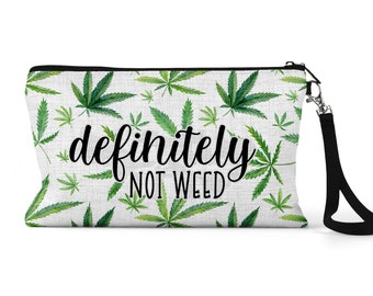 Funny Weed Leaf Makeup Cosmetic Bag Might Be Makeup Might Be Weed Cotton Zipper Pouch Travel Bag Toiletry Make Up Case For Women Stoner Friend Wvhorserescue Org