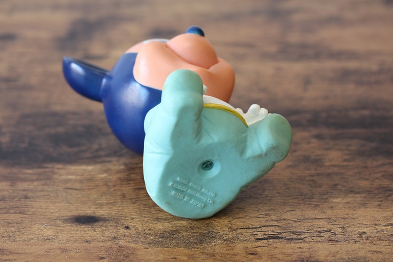 Vintage Mickey Disney Rubber Figurine Made in Japan by Young Etsy