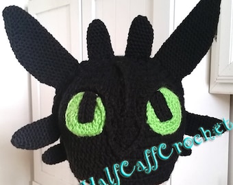 Dragon Hat Crochet PATTERN