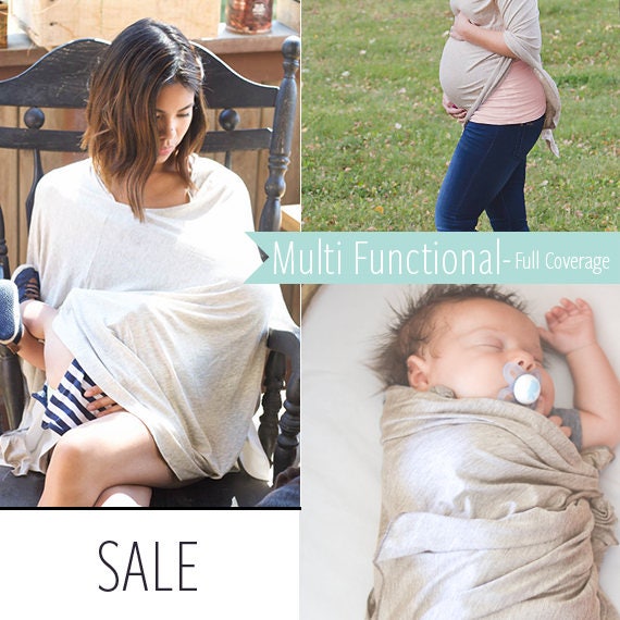 SALE Nursing Cover Poncho Oatmeal Nursing Cover Etsy