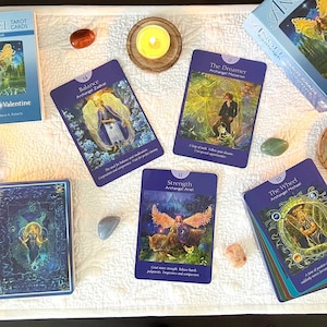 ANGEL Tarot Cards-Tarot Card-Tarot Deck-Divination Card-Reading Card-Gift-78 Tarot Cards (22 Major Arcana and 56 Minor Arcana) and Guidebook