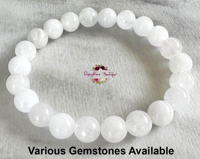 Portofino Stone Bracelet White Jade main image 1