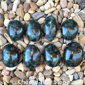 KAMBABA JASPER Palm Stone-Smooth Stone-Reiki Stone-Healing Crystal-Polished Gemstone-Crystal Palm Stone-Natural Jasper Stone-