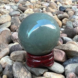 GREEN AVENTURINE Sphere-40mm Natural Green Aventurine Sphere-Crystal Sphere-Crystal Ball-Gemstone Sphere-Stone of Luck-Opportunity-Success