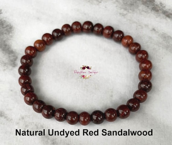 Sandalwood bead deals bracelet