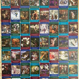 Carte de tarot FAIRY - Jeu de cartes de tarot - Jeu de cartes de tarot - Cartes divinatoires - Lecture de tarot - 78 cartes de tarot (22 arcanes majeurs et 56 arcanes mineurs) et guide image 3