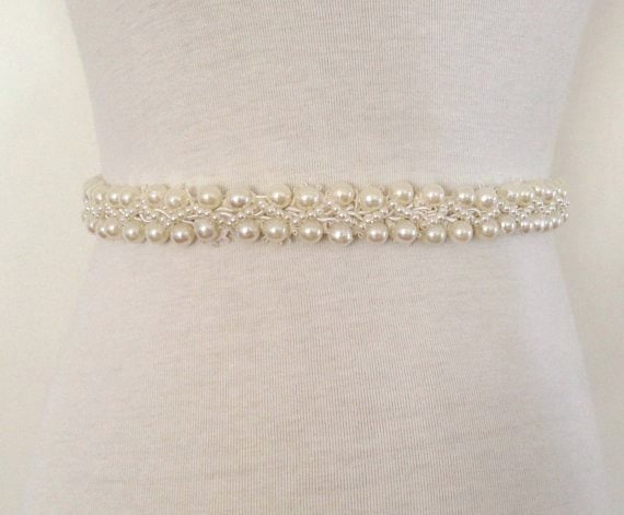 Pearl Sash-bead Belt-beaded Pearl Belt-ivory Sash-wedding - Etsy Singapore