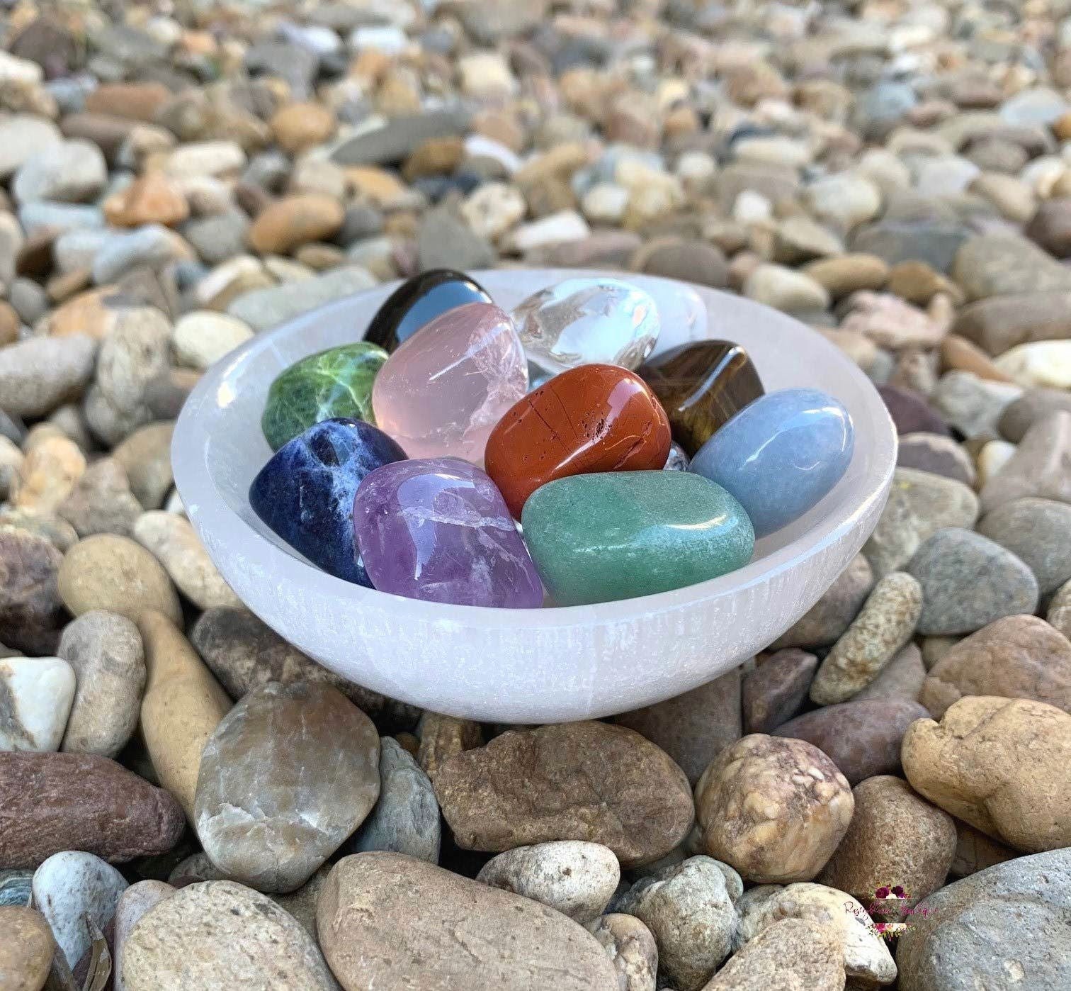 SELENITE BowlCrystal BowlCrystal CleansingCharging Etsy