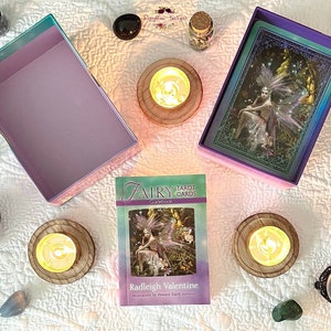 Carte de tarot FAIRY - Jeu de cartes de tarot - Jeu de cartes de tarot - Cartes divinatoires - Lecture de tarot - 78 cartes de tarot (22 arcanes majeurs et 56 arcanes mineurs) et guide image 4