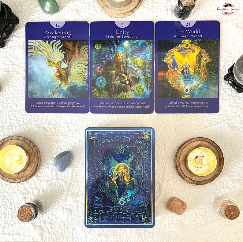 ANGEL Tarot Cards-tarot Card-tarot Deck-divination Card-reading Card ...