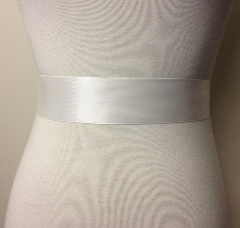 1.5 Inches Plain SashOff White SashDiamond White SashRibbon Etsy