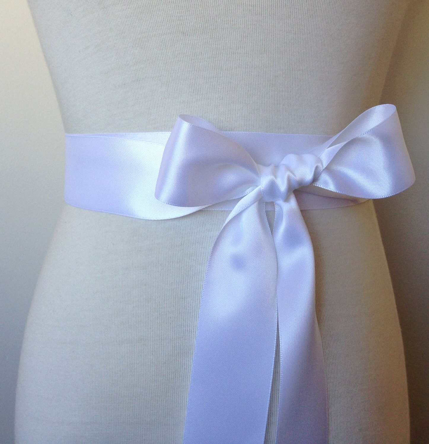 1.5 Inches Plain SashWhite SashBasic SashSimple SashBridal Etsy