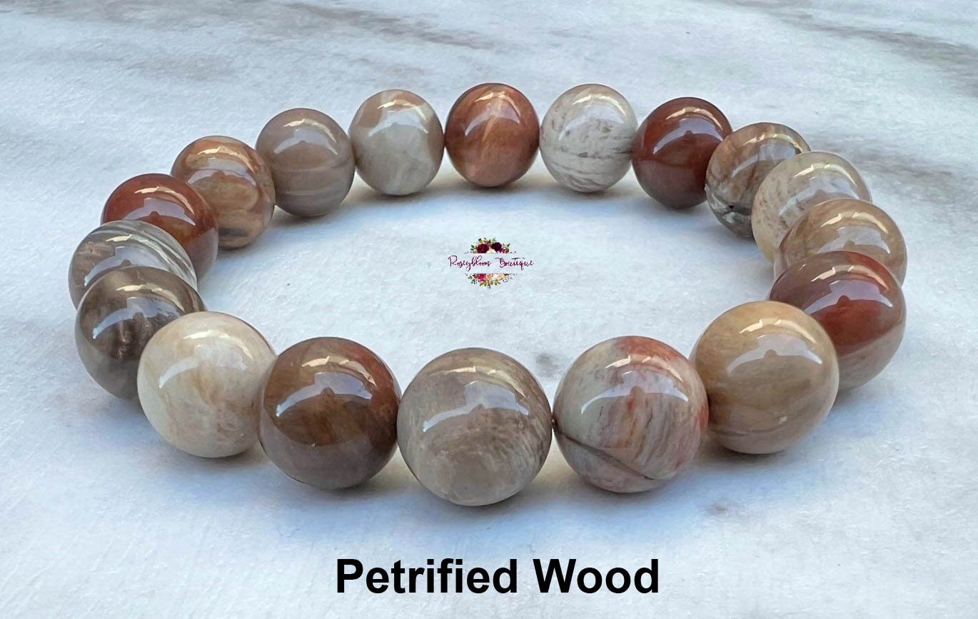 Wenge Wood Natural 12mm Bead Stretch Bracelet - Single Piece – Crystal  Gemstone Shop