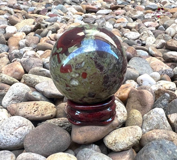 Dragons Blood Jasper Spheres Dragons Blood Jasper Spheres