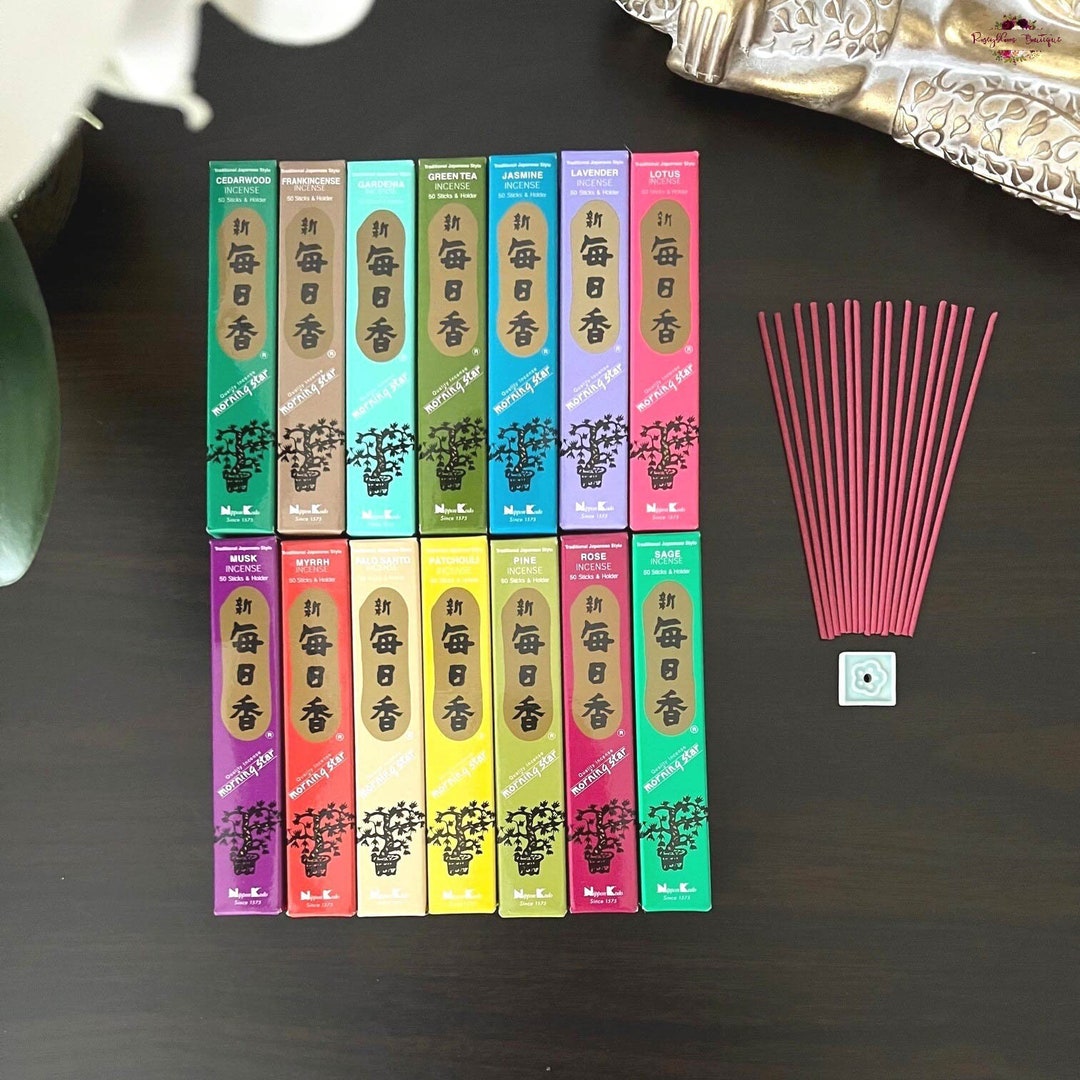 Bambooless Incense Stickmorning Star Incensetraditional Japanese