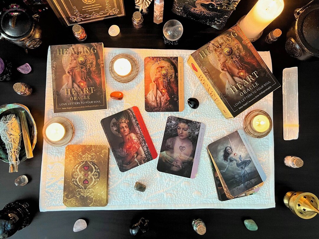 Buy HEALING HEART Oracle-oracle Card-oracle Deck-card Deck-divination ...