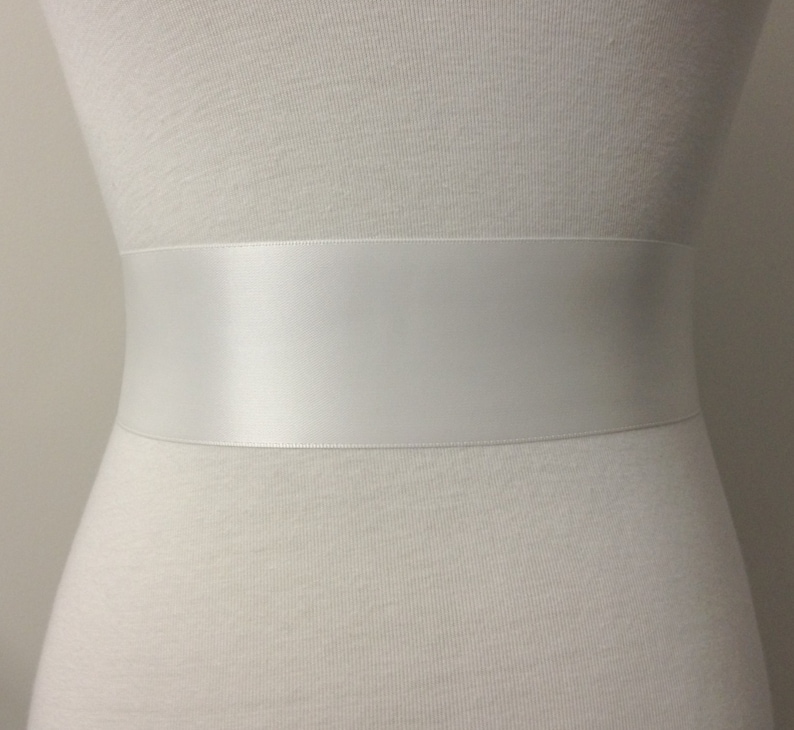 2 Inches Plain SashOff White SashDiamond White Sash5cm Etsy