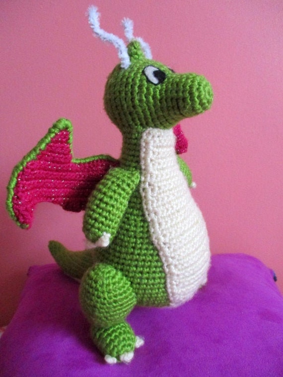Crochet Shiny Dragonite Plush Toy Dragon Cute Pokemon - Etsy Canada